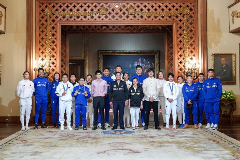 PBBM fetes Olympians, vows structured sports program