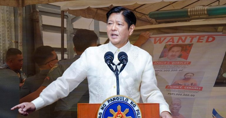Marcos hails PNP for Quiboloy surrender; vows transparent due process