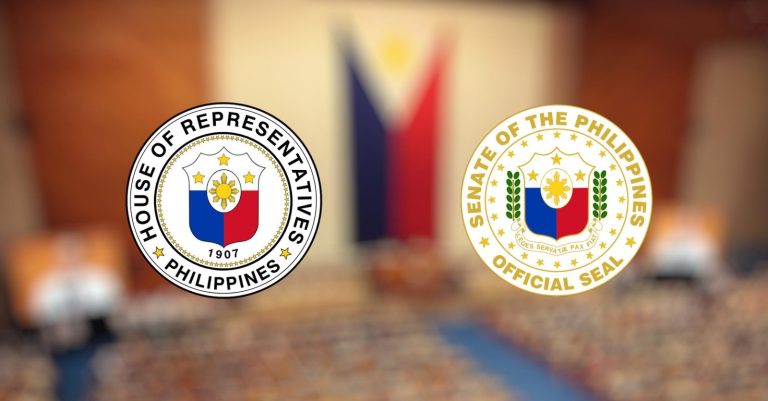 House of Representatives and Senate logos