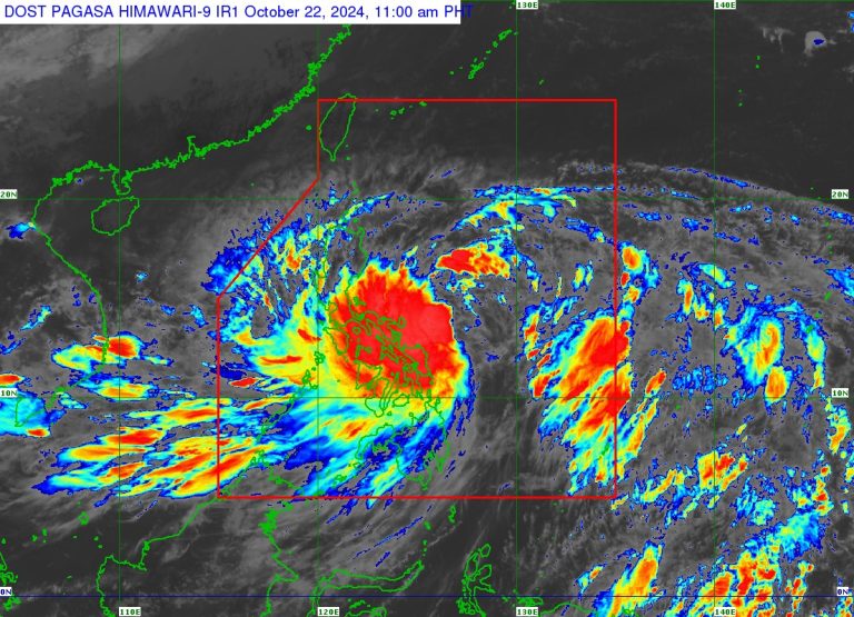 Catanduanes now under Signal No. 2 due to TS ‘Kristine’