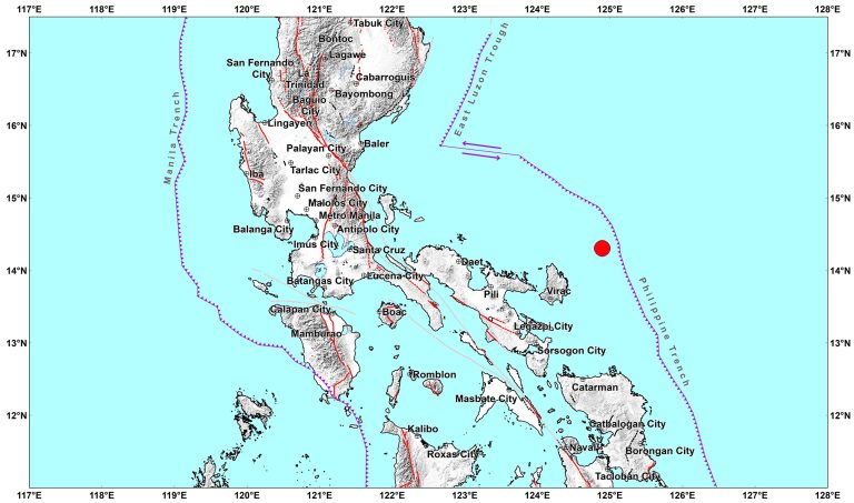 Magnitude 6.1 quake hits Catanduanes