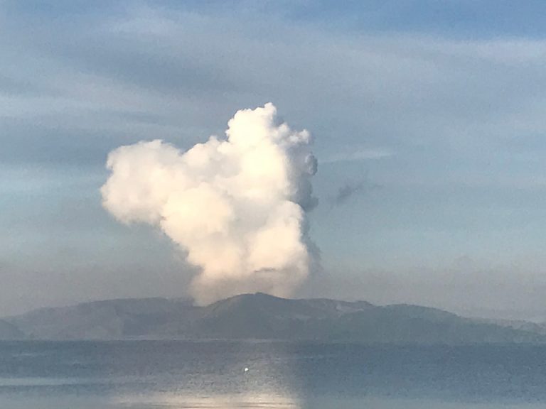 Phivolcs logs minor phreatomagmatic eruption in Taal Volcano