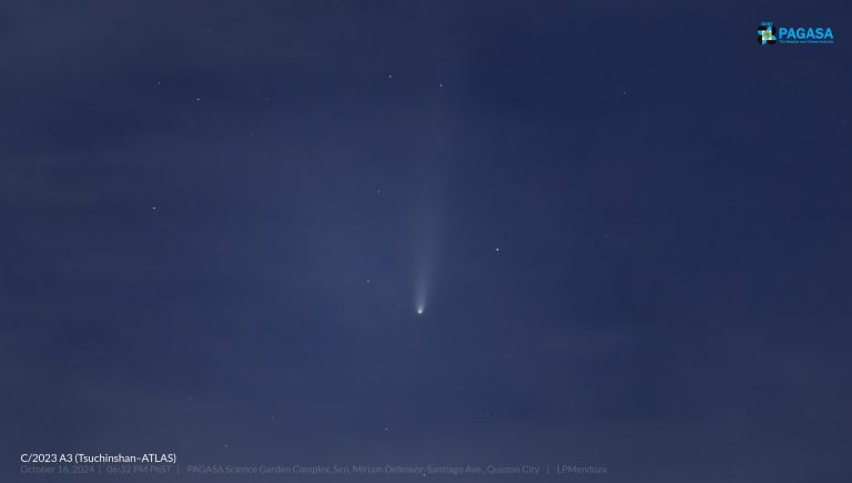 Once in a lifetime comet visible over Philippine sky this week — PAGASA