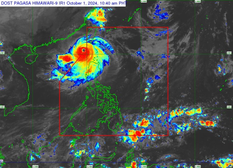 Super Typhoon ‘Julian’ briefly exits PAR, might return Wednesday