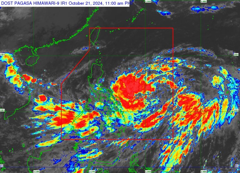 Signal No. 1 up in areas across LuzViMin due to ‘Kristine’