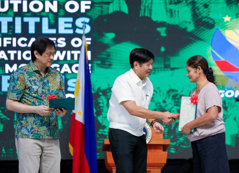 PBBM seeks creation of community gardens to attain food security