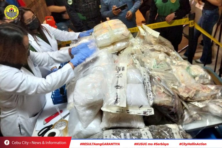 PDEA destroys P489-M illegal drugs in Central Visayas