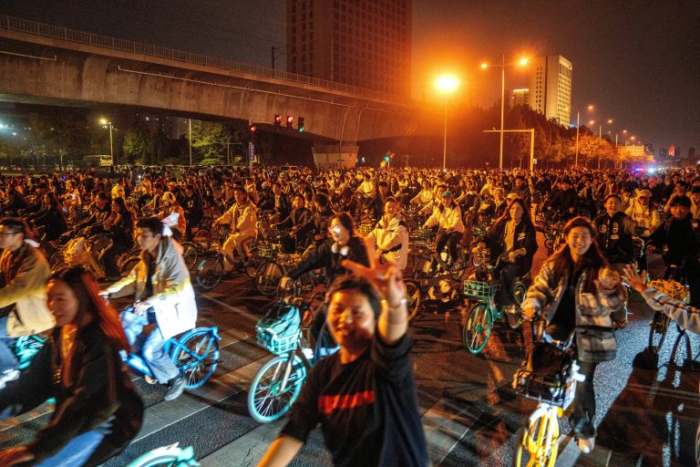 China cracks down after dumpling-hunting cyclists spark road chaos
