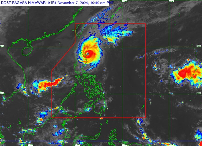 TCWS No. 4 up in extreme northern Luzon as ‘Marce’ nears landfall — PAGASA
