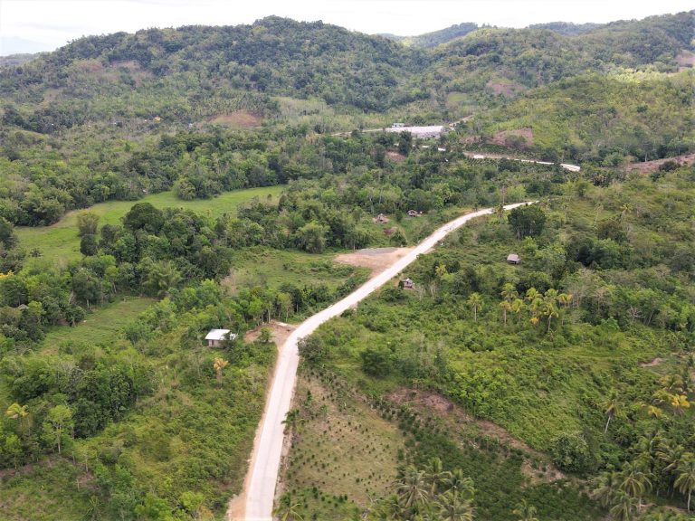 Newly paved road connects communities in Zamboanga Sibugay