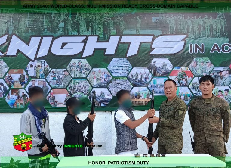 3 DI-Maute Group militants yield in Lanao Sur