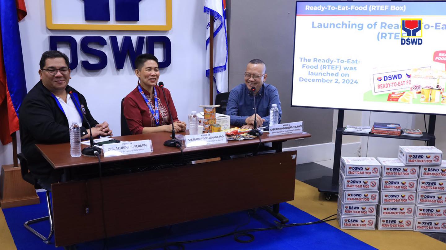 DSWD to roll out ready-to-eat food packs by 2025 - PTV News