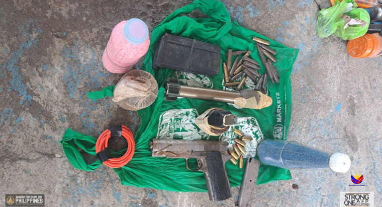 Soldier hurt; explosives seized in Leyte clash with rebels
