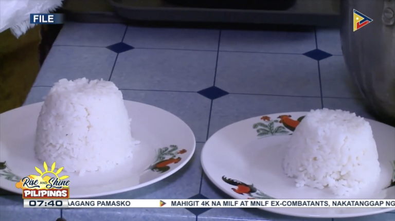 DA: Half-cup rice serving to address wastage