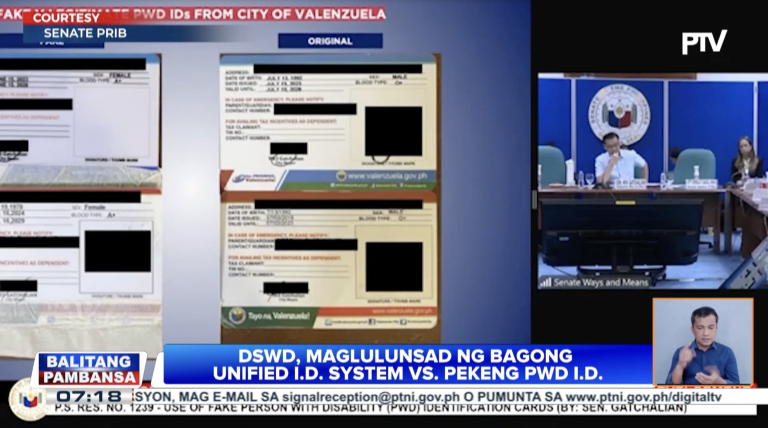 DSWD to launch system vs. fake PWD IDs