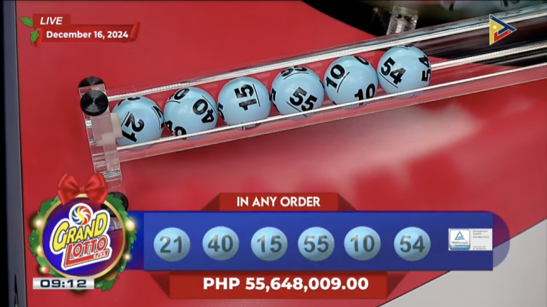 Cavite bettor bags P55-M Grand Lotto jackpot