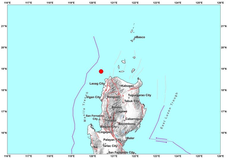 Magnitude 5.6 earthquake hit Ilocos Norte