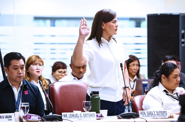 VP Sara should submit herself to rule of law – DOJ exec