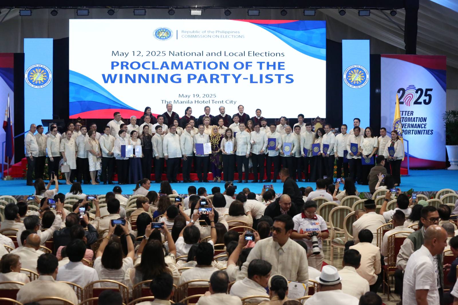 Comelec postpones proclamation of Duterte Youth, Bagong Henerasyon party-lists