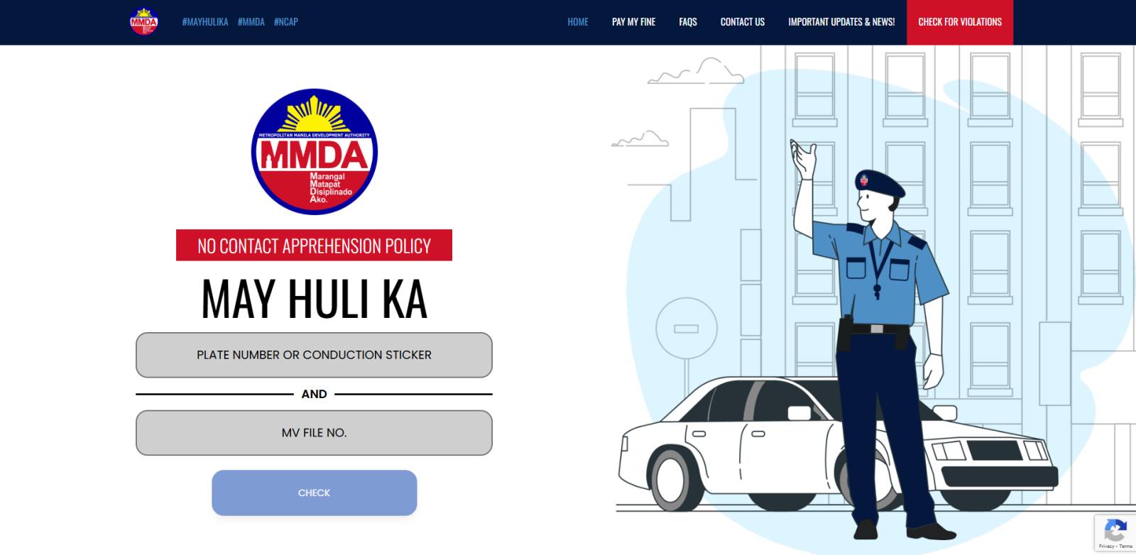 “May Huli Ka 2.0” web portal