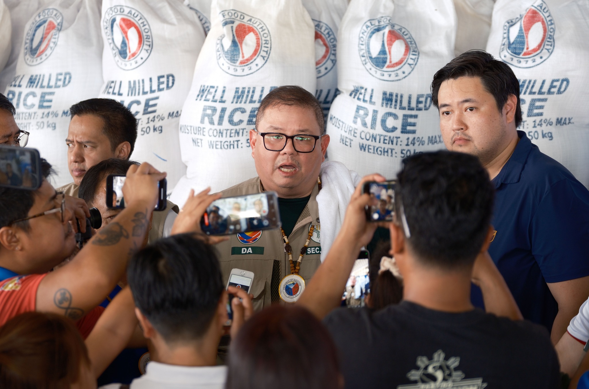 D.A. launches P20 rice project in Siquijor