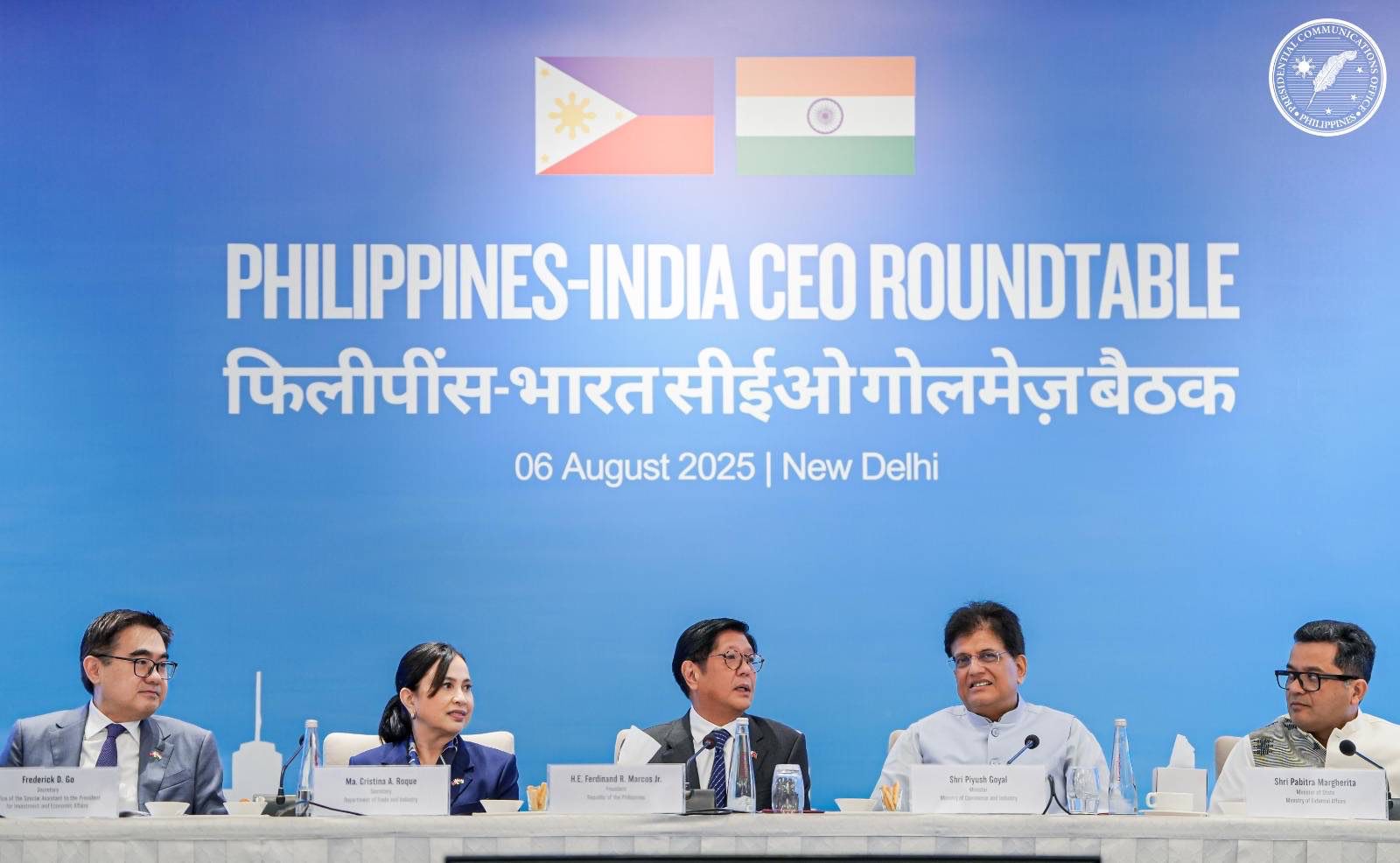 PBBM pushes for PH trade pact with India
