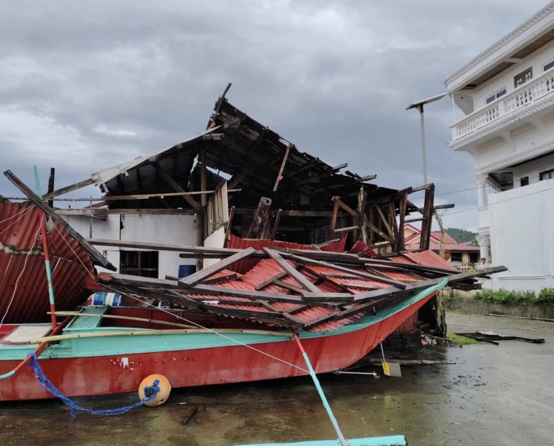 Super Typhoon Uwan aftermath in Northern Samar