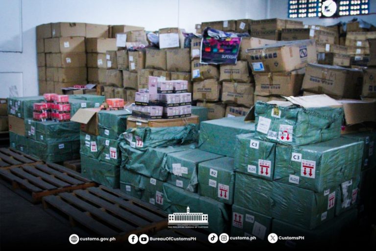 BOC seizes P1-B illicit vape products in Navotas haul