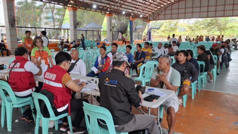 Where are the payout sites for the nationwide rollout of DSWD’s cash relief assistance?