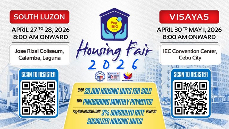 Pag-IBIG Fund continues housing fairs in South Luzon and Visayas to expand access to homeownership