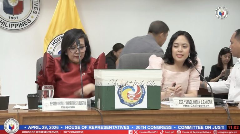 House justice panel votes to keep VP Sara’s tax records sealed