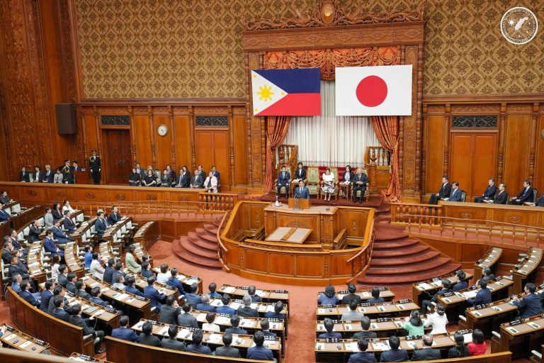 PBBM at Japan’s Diet: Seas must be ruled by law, not force
