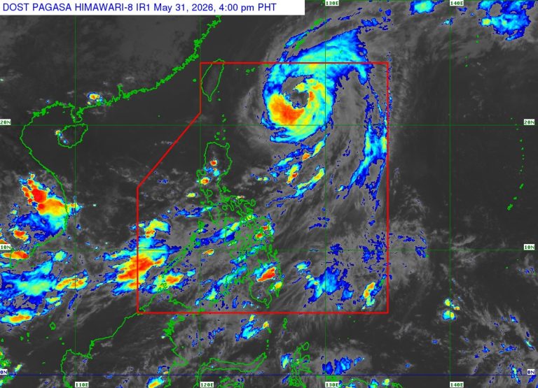 ‘Domeng’ slightly intensifies, shifts course ahead of Monday PAR exit