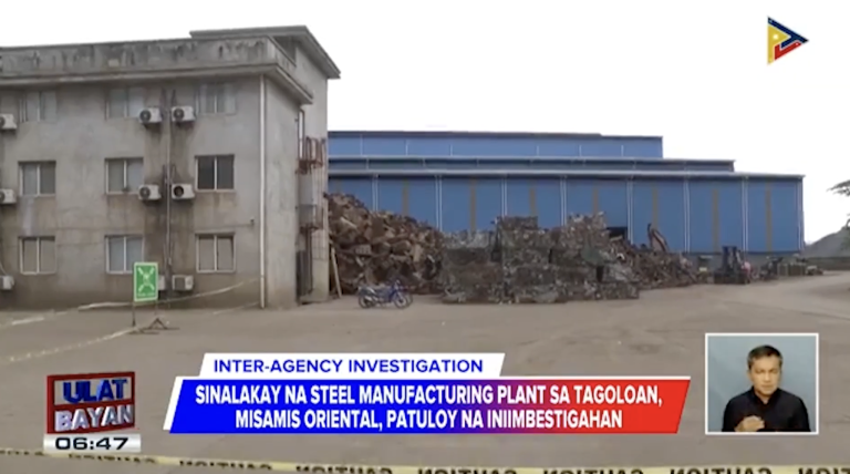 Gov’t probes plant in Misamis Oriental over radioactive materials, substandard steel