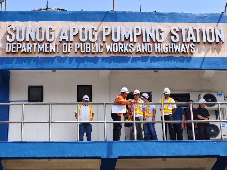 PBBM hails rehab of Sunog Apog Pumping Station, leads aid distribution to Tondo fire victims
