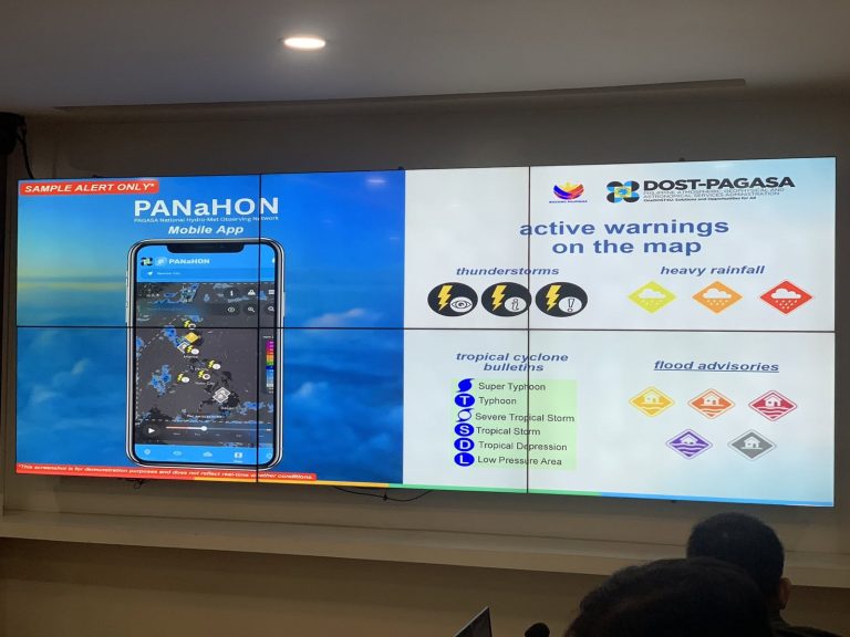 PAGASA urges public to check real-time weather alerts via PANaHON app