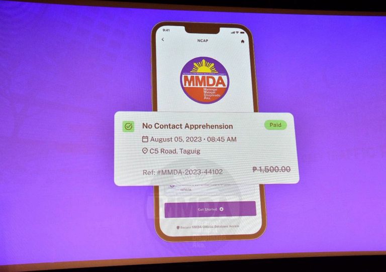 MMDA, DICT launch no-contact apprehension services on eGovPH app