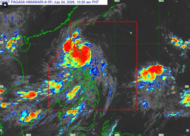 Wind Signal No. 2 now up in Northern Luzon as ‘Kiyapo’ intensifies into Tropical Storm