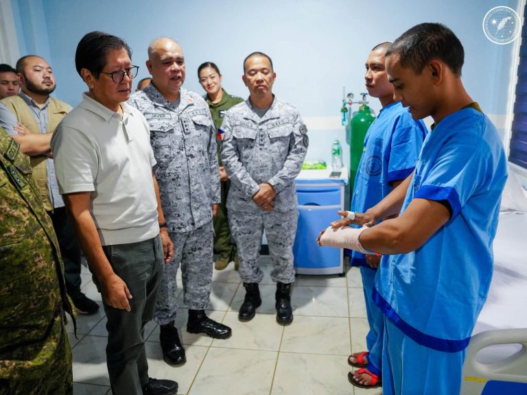 PBBM honors injured Navy personnel in Ayungin clash