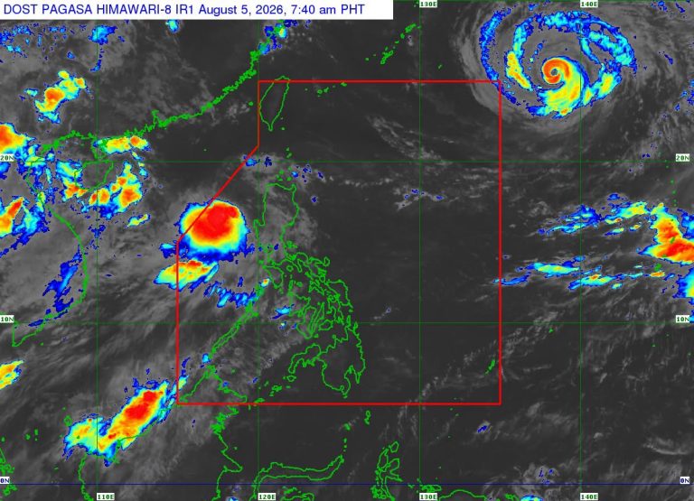 Wind Signals 1 and 2 up in several areas as Maymay intensifies into Tropical Storm