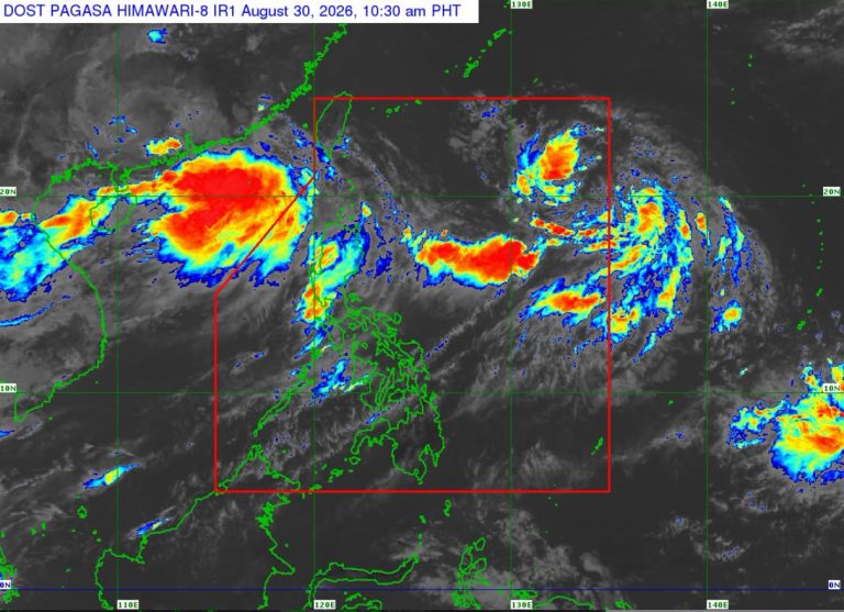 LPA inside PAR now Tropical Depression ‘Pilandok’