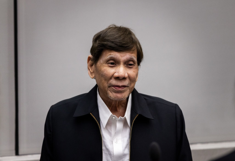 Ex-president Duterte appears in person before ICC courtroom